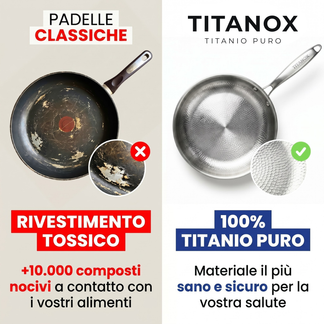 Ordena Titano — Padella 100% Titanio Puro