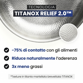 Ordena Titano — Padella 100% Titanio Puro